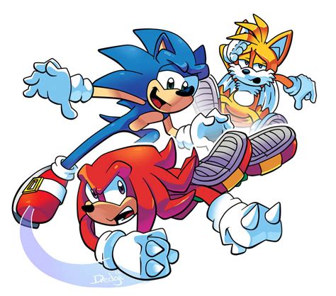 Sonic... Heroes? by DredgeTH on DeviantArt