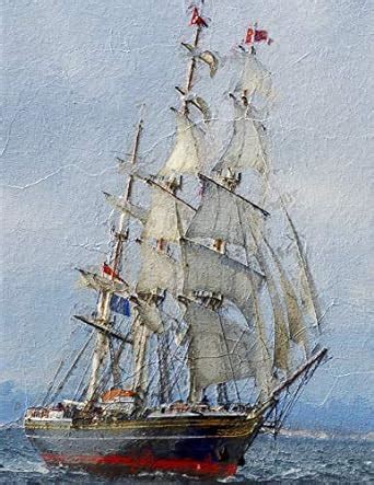 Buy Clipper ship: Blank Lined Notebook Book Online at Low Prices in ...