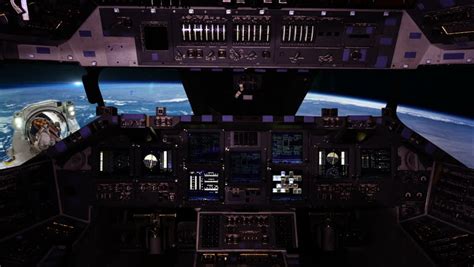 Image result for Space Shuttle Landing Cockpit View