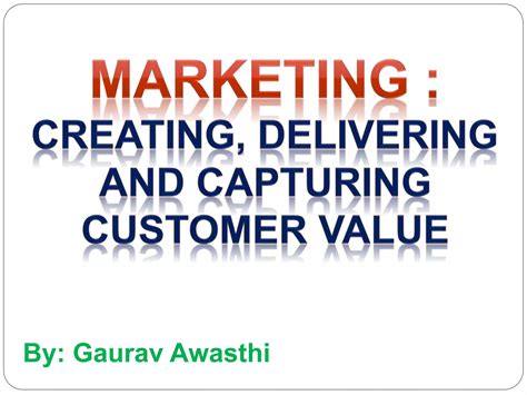 Image result for Creating Customer Value
