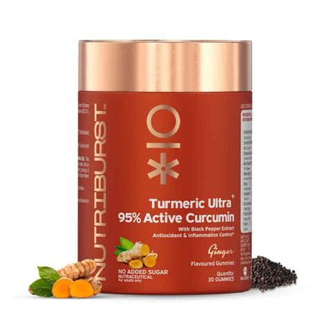 Buy NUTRIBURST TURMERIC ULTRA GUMMIES FOR JOINT HEALTH | ANTI ...