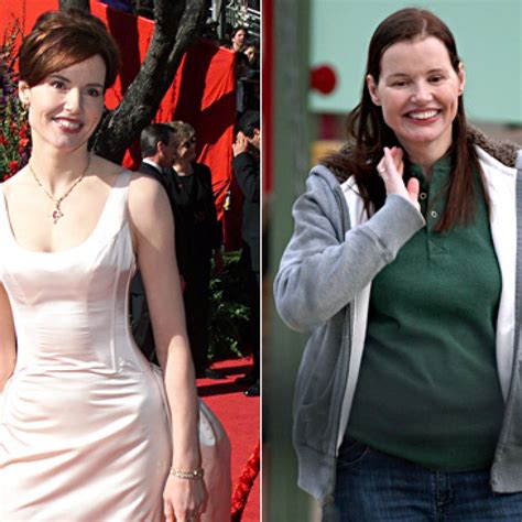Geena Davis Antes E Depois Geena Davis Plastic Surgery Before And