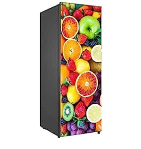 British Terminal® Fridge Skin Fully Waterproof Vinyl Sticker Wallpaper ...