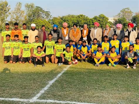 Inter College Football League Matches Organized in the College - Sikh ...