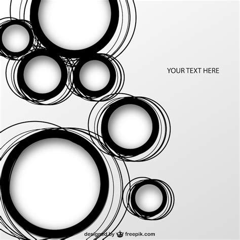Black white circle Images - Free Download on Freepik