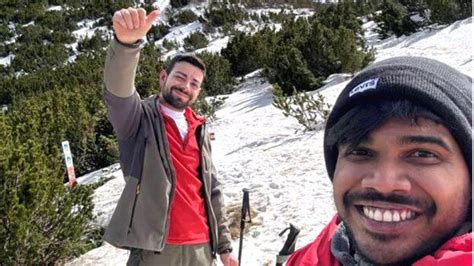 Italian Air Force rescues stranded Malayali youth from snow-covered ...