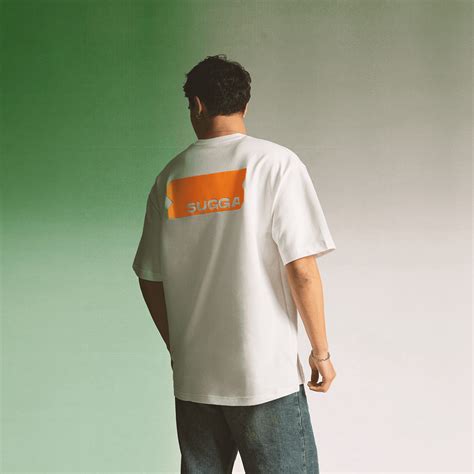 Sugga Stamp Tshirt - White Regular Fit – sugga.offical