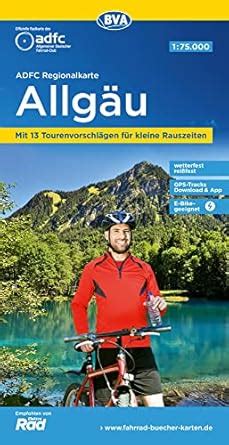 Buy Allgäu cycling map (Regionalkarte) Book Online at Low Prices in ...
