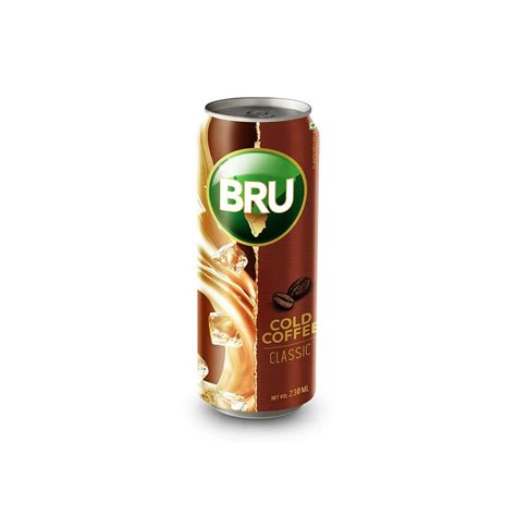 Bru Cold Coffee Classic 239G Can| Thick, Creamy, And Irresistable ...