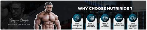 Nutriride - Your #1 Authentic Health Supplements Store in India
