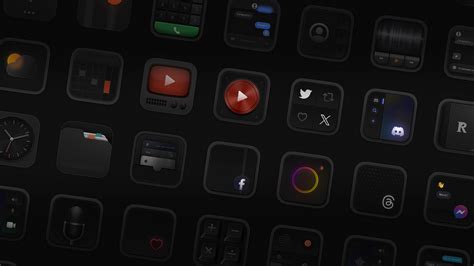 10+ Best Dark and Black iOS App Icons and Icon Packs - Solt Wagner