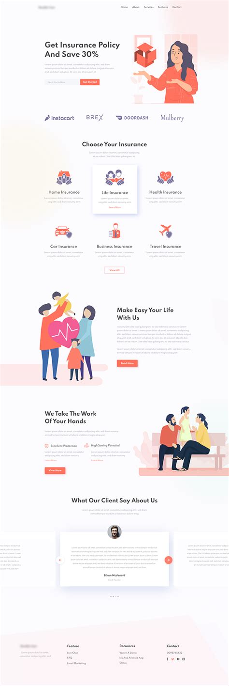 Image result for Insurance Web Design