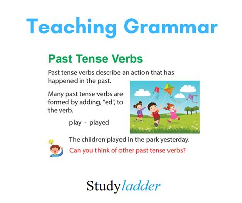 Image result for Study Past Tense