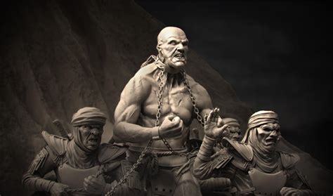 300 : "The Immortals" — polycount