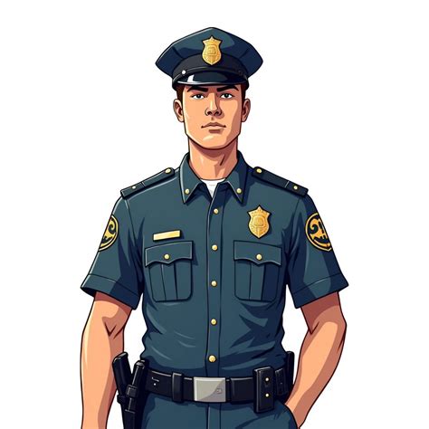 Policeman Drawing