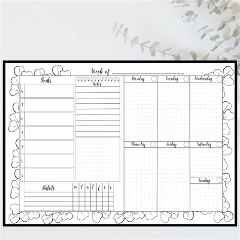 Image result for Bullet Journal Planner Pages