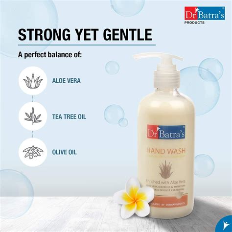 Dr Batra’s Hand Wash. Gentle On Hands. Tough On Germs. Contains Tea ...