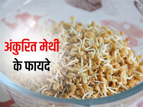 Ankurit Methi Khane Ke Fayde | अंकुरित मेथी खाने के फायदे ...