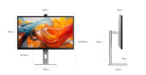 Clarity Pro Touch 27" UHD 4K Monitor with 65W PD, Webcam and Touchscre