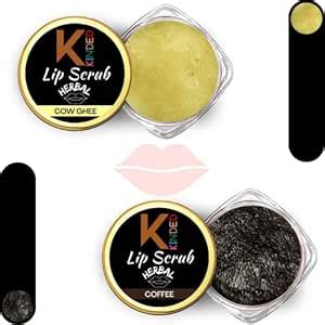 KINDED Lip Sugar Scrub Herbal Natural Essential Oils Exfoliator Balm ...