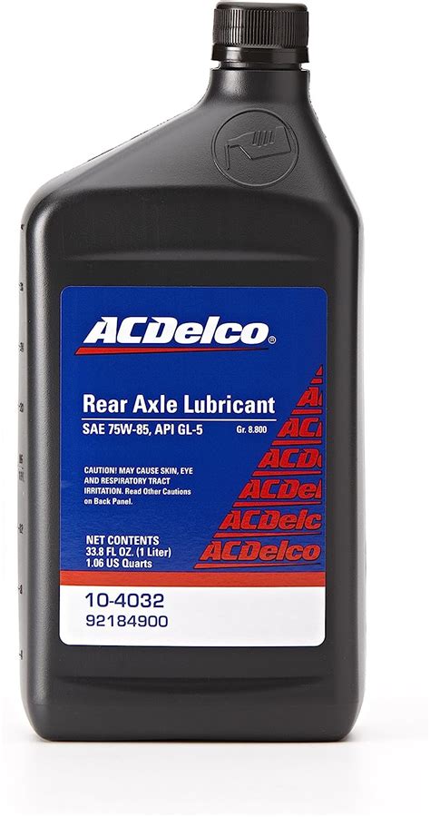 Amazon | ACDelco 10-4032 75W-85 Axle Gear Oil - 1 L | ATF・ミッションオイル・ギア ...