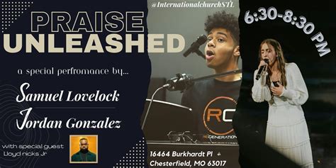 Praise Unleashed, Chesterfield Family YMCA, 8 April 2024 | AllEvents