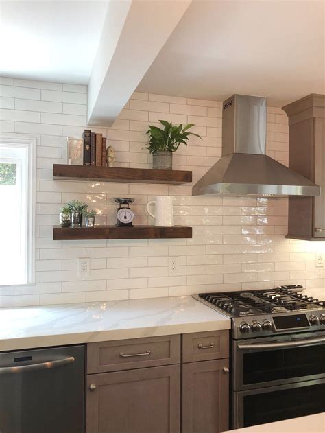 The Benefits Of Kitchen Floating Shelves - Kitchen Ideas