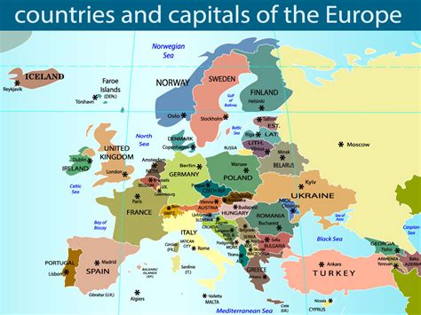 欧洲大陆地图 免版税图库摄影 - 图片: 30819167