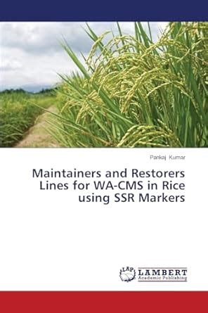 Buy Maintainers and Restorers Lines for WA-CMS in Rice using SSR ...