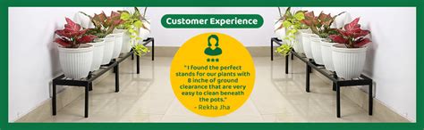 Urban Plant Apollo Metal Plant/Pot Stand for Garden | Planter Stand for ...