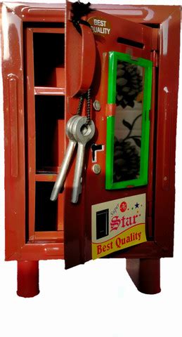 Shriganpati Toys Money Bank Classic Best Quality Safety Loker, Iron ...