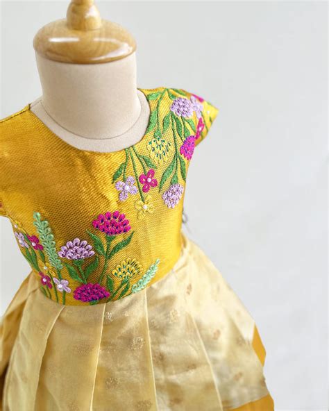 Peagreen Pleated Halter Neck Ruffled Frock. – Stanwells Kids