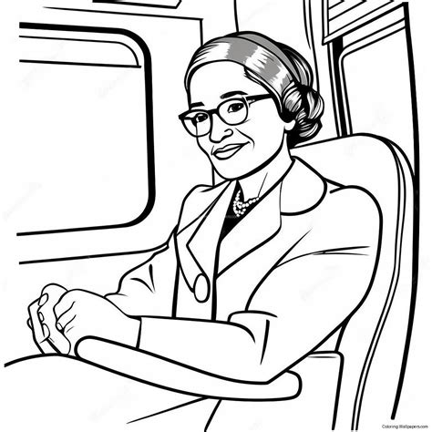 Color Rosa Parks