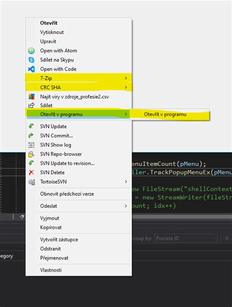 Image result for Shell Context Menu