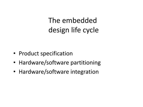 Image result for The Embedded Design Life Cycle