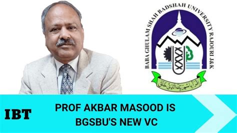 Baba Ghulam Shah Badshah University gets new Vice Chancellor; Meet Prof ...