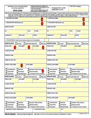 Form FDA-2892 - Users Wpi - Fill and Sign Printable Template Online