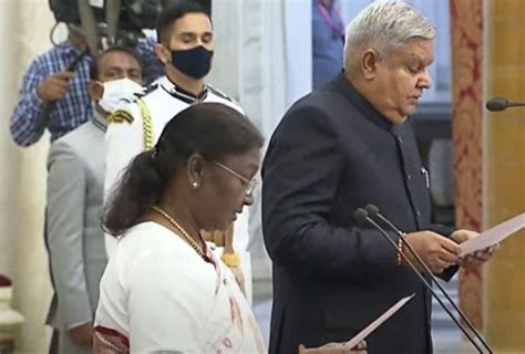 Jagdeep Dhankhar takes oath : ജഗ്ദീപ് ധന്‍ഖര്‍ ഉപരാഷ്ട്രപതിയായി ...