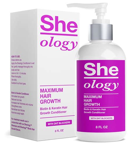 Sheology Maximum Hair Growth Biotin & Keratin Conditioner For Women - – Guyology Labs