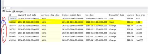Last Value Transact-SQL 的图像结果