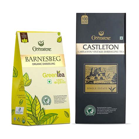Castleton Vintage & Barnesbeg Organic Darjeeling Tea Bags Combo