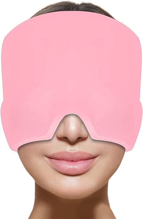 Sukee Migraine Ice Head Wrap | Headache Relief Hat & Migraine Cap Cold ...