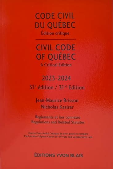 Image result for Code Civil Du Quebec