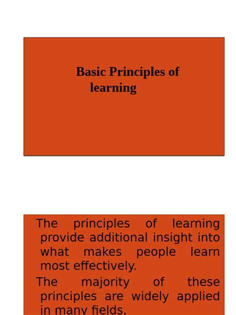 Principles of Learning 的图像结果