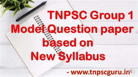 Image result for TNPSC Model Question Paper
