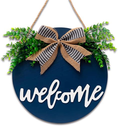 Welcome Sign For Front Door, Farmhouse Wall Decor India | Ubuy