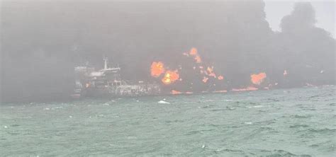 Image result for Exploding Oil Tanker