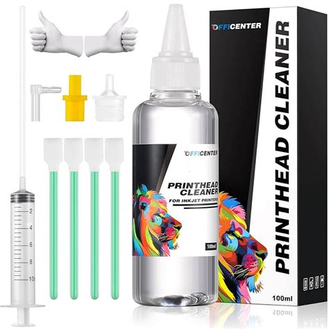 OFFICENTER Compatible Printhead Cleaning Kit for Epson, HP, Canon ...