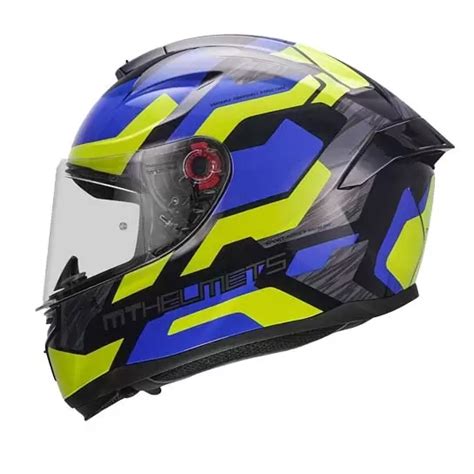 MT Hummer Scratch Gloss Blue Helmet– Moto Central