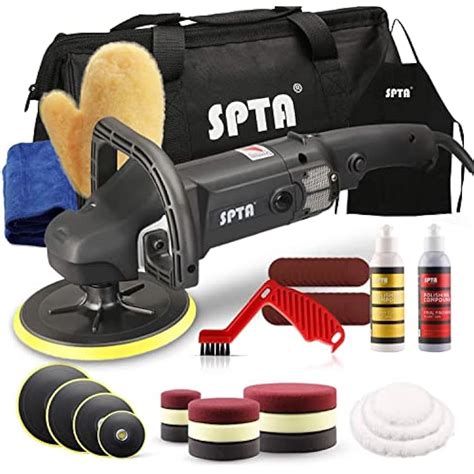 Buffer Polisher, SPTA 7 Inch 180mm Rotary Polisher India | Ubuy
